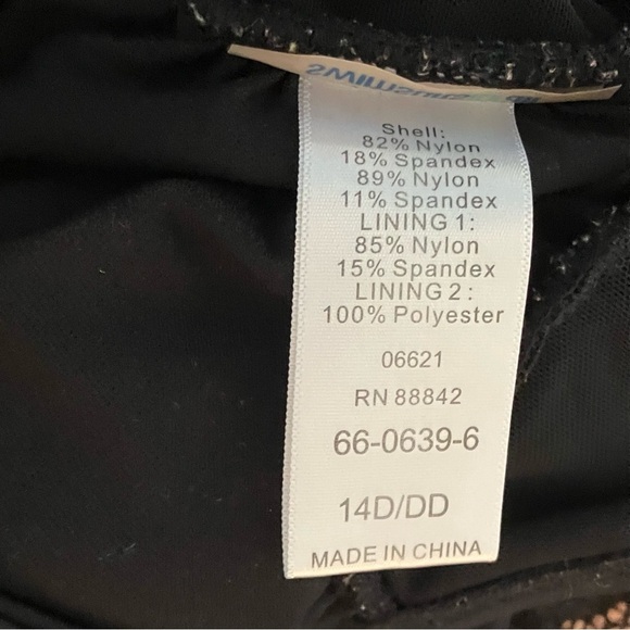 Swimsuits for All x GabiFresh Lace Cutout Electra 14 D/DD‎ CUP Monokini - Picture 8 of 8